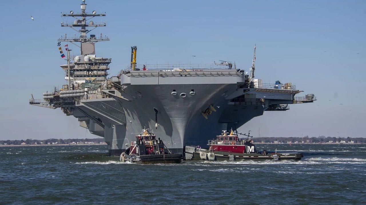 ABD'nin uçak gemisinde yangın