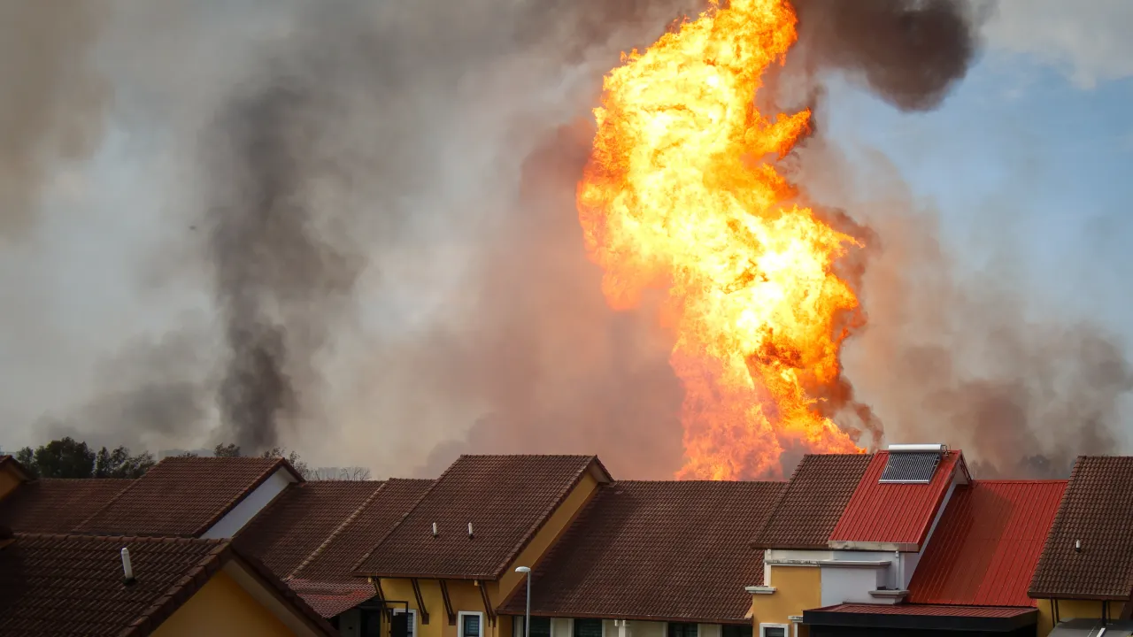 200 ev aynı anda küle döndü, yüzlerce kişi evsiz kaldı
