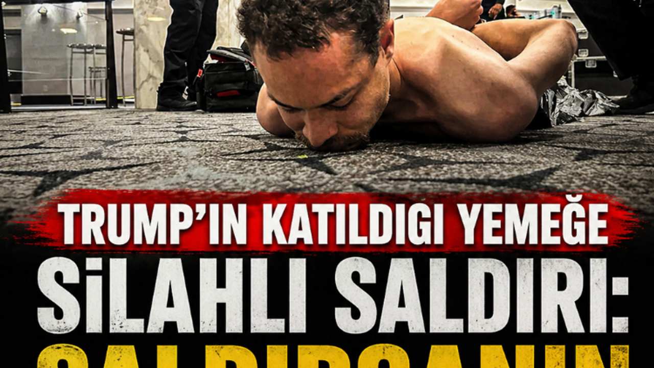 Trump'ın katıldığı yemeğe silahlı saldırı: Saldırganın kimliği belli oldu