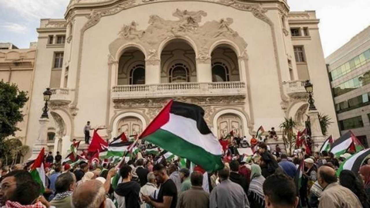 Tunus'ta halk sokağa döküldü: Esirlerimiz idam ediliyor ey milyarlık ümmet