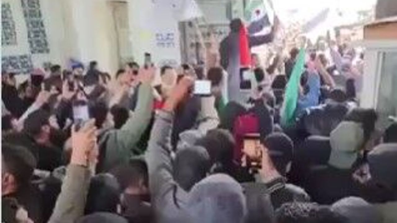 Şam'da tarihi Emevi Camii’nden Gazze’ye destek: 'İdam yasası'na büyük tepki!