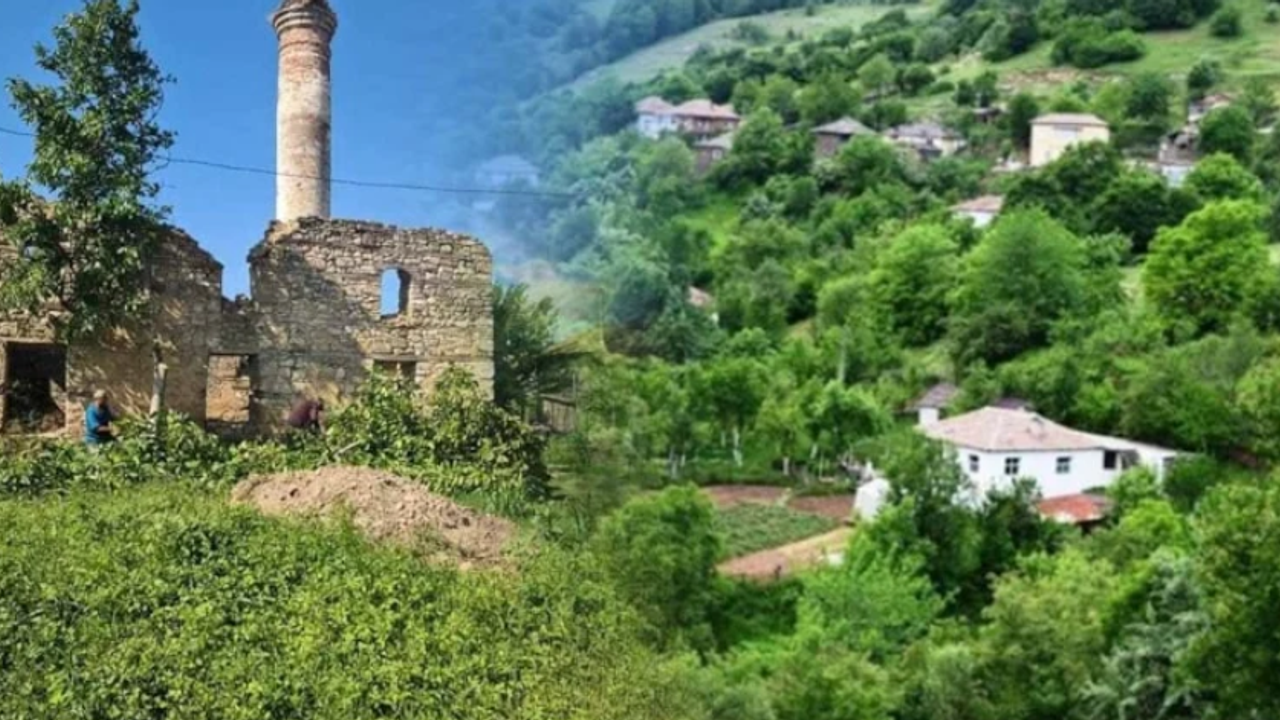 Sınırların birleştiği nokta! Bu köyde belli bir yerden sonra ülke değişiyor