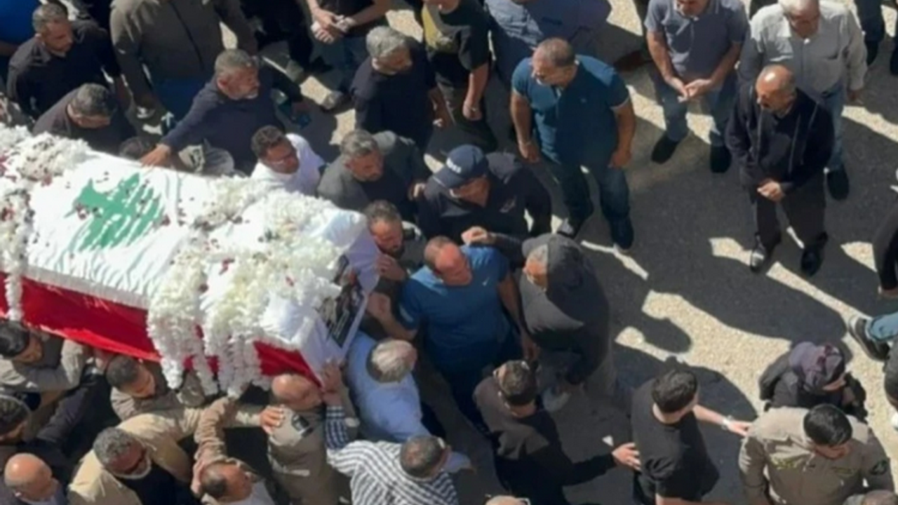 Lübnanlı gazeteci Emel Halil defnedildi