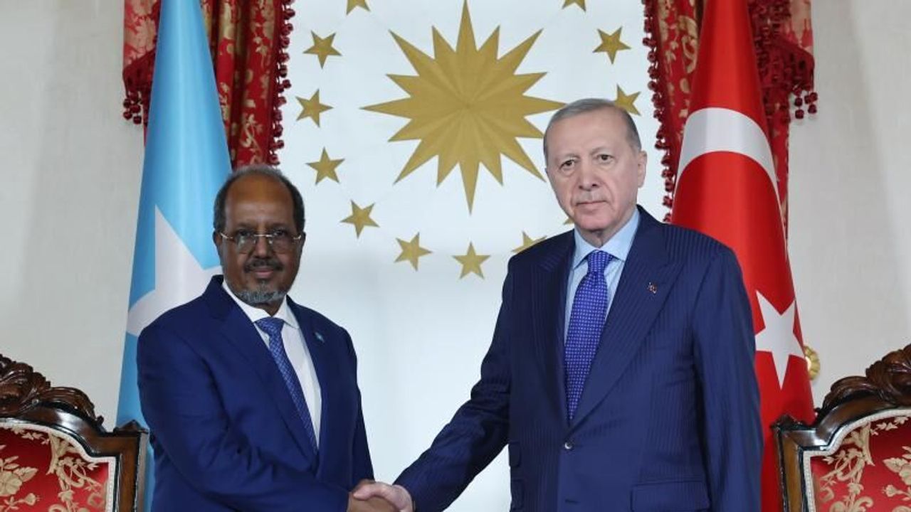 Cumhurbaşkanı Erdoğan, Somali Cumhurbaşkanı ile görüştü!