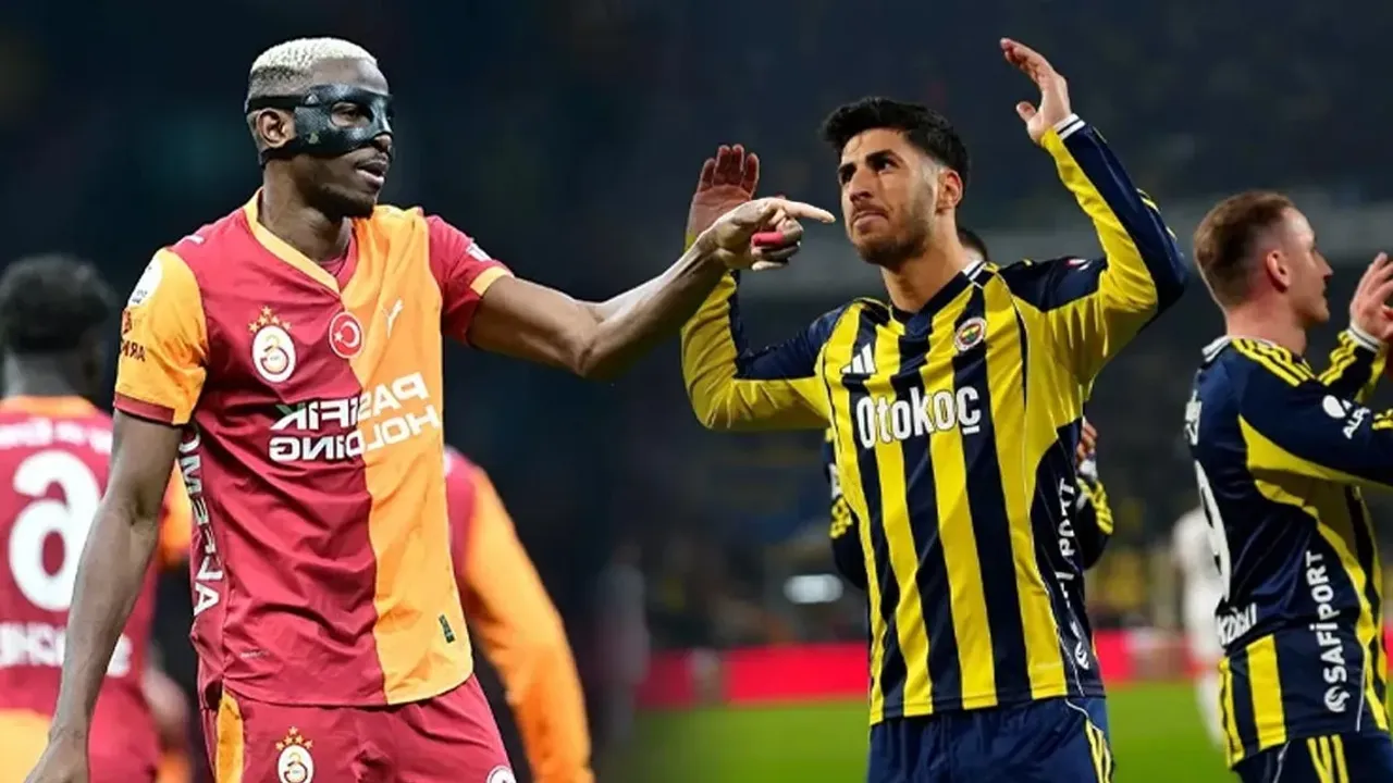 Galatasaray ve Fenerbahçe derbisinin ilk 11'leri belli oldu