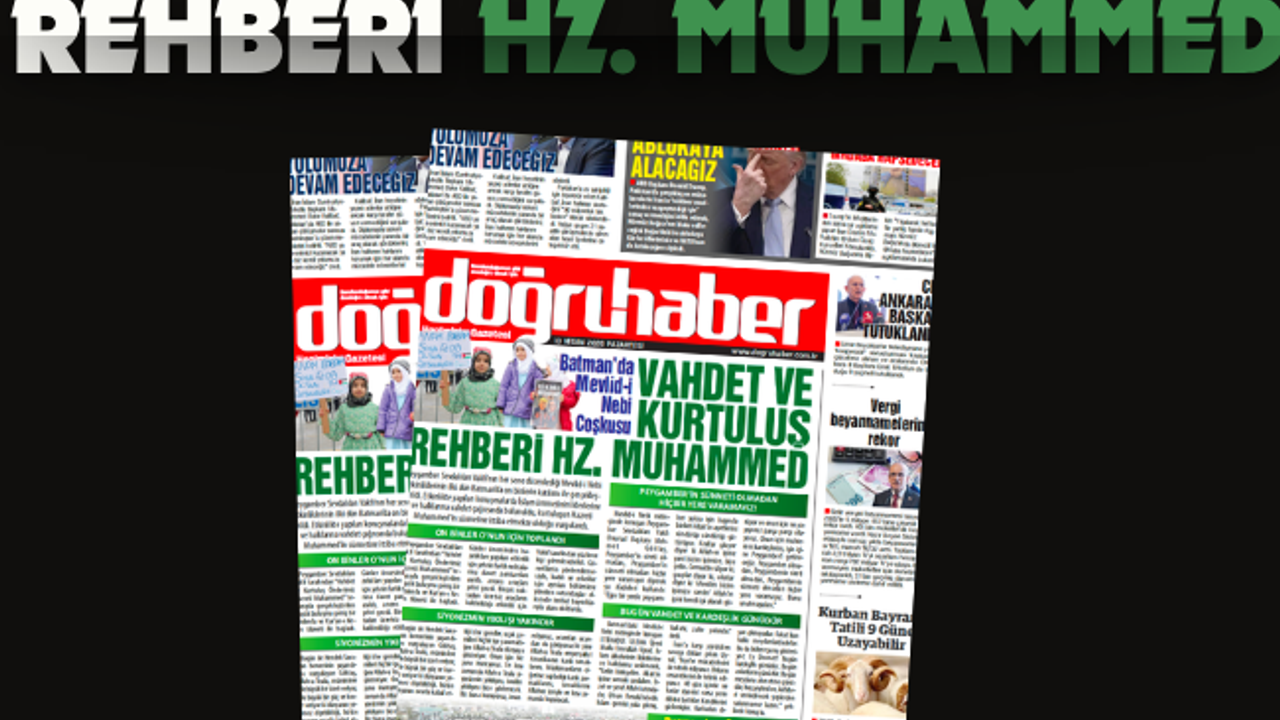 Batman’da Mevlid-i Nebi Coşkusu  VAHDET VE KURTULUŞ REHBERİ HZ. MUHAMMED