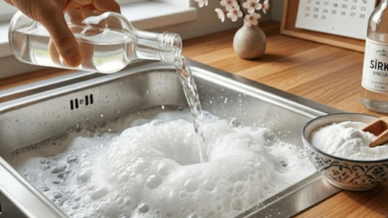 Nisan ayı itibarıyla lavabolara sirke ve karbonat uygulama uyarısı yapıldı