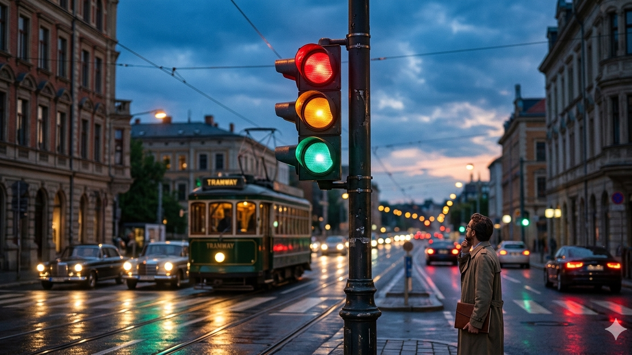 Trafik ışıkları neden kırmızı, sarı ve yeşil olarak kullanılıyor?