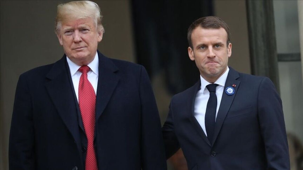 Trump’tan Macron’a Ağır Salve: Hem yardım istedi hem hakaret etti