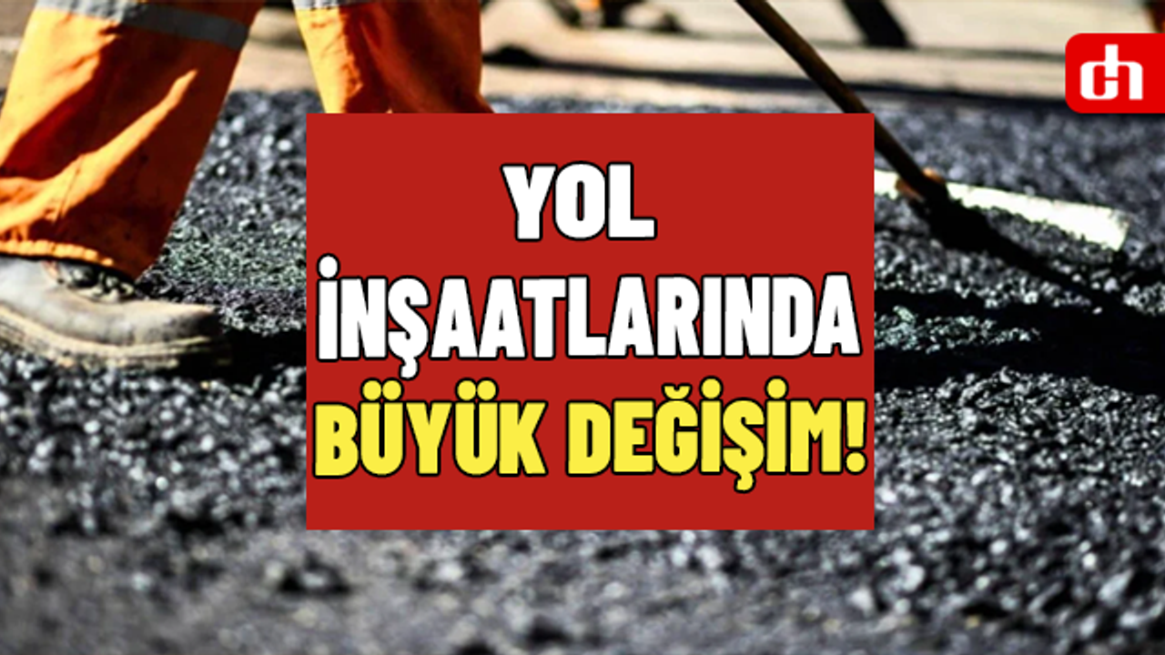 Yol inşaatlarında büyük değişim: Asfaltın yeni kaynağı zeytin çekirdeği