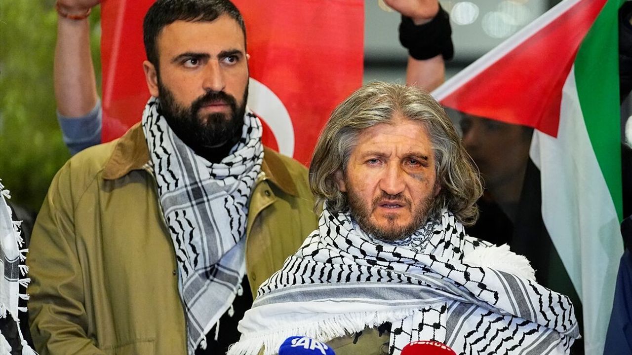 Sumud aktivisti İstanbul'da