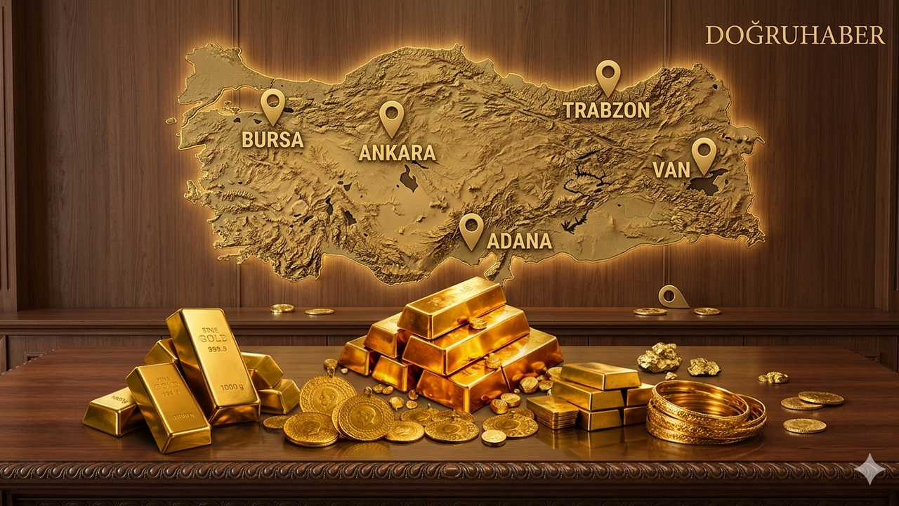 Altın stoğu en yüksek iller! Liste yenilendi... İlk üç ayda şaşırtan gelişmeler!