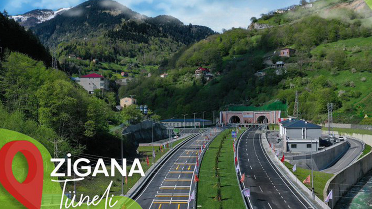 Zigana Tüneli ulaşımı hızlandırdı