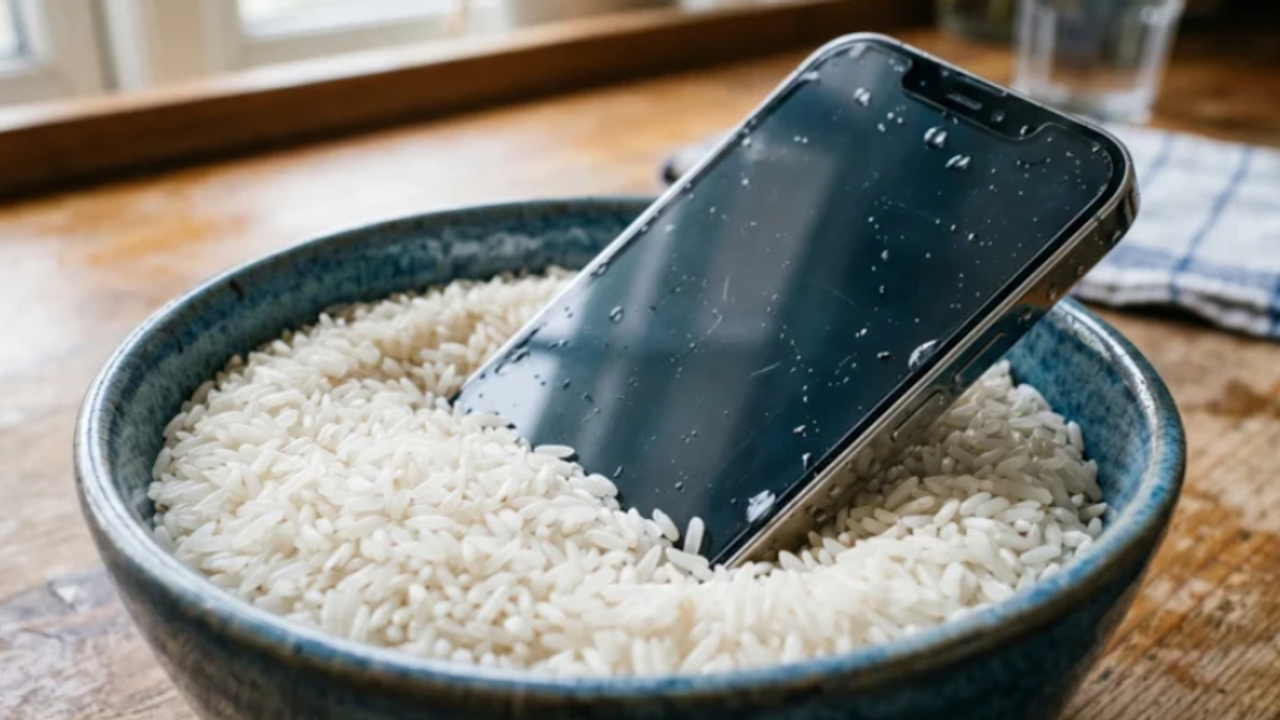 Telefonu ıslanınca pirince yatıranlar aman dikkat!
