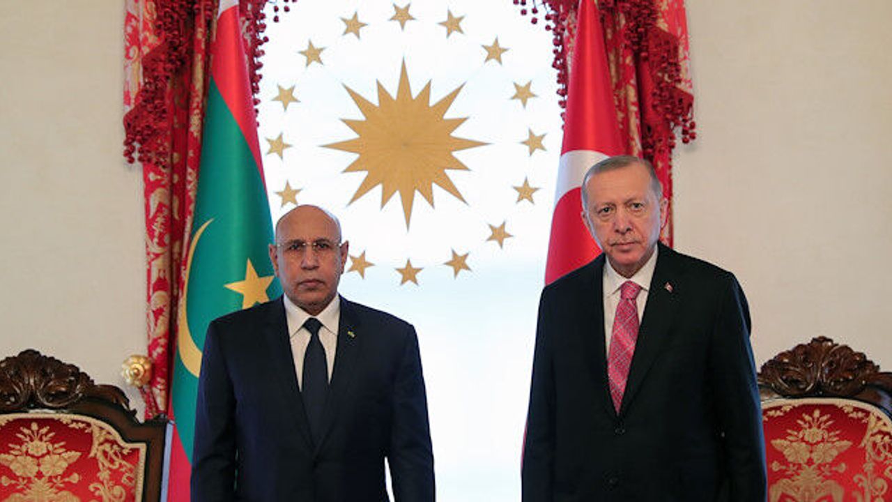 Erdoğan, Moritanyalı mevkidaşıyla görüştü