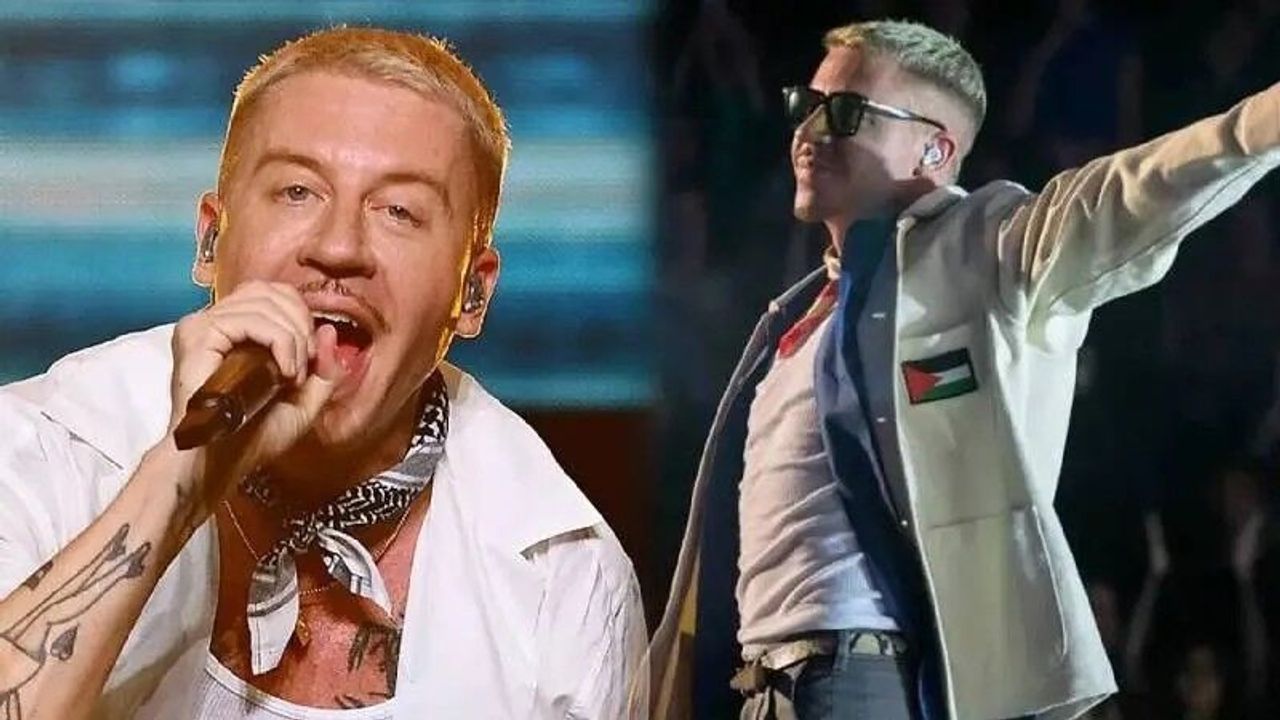 Filistin'e destek mesajı nedeniyle turneden çıkarılan Grammy ödüllü Macklemore'a destek büyüyor
