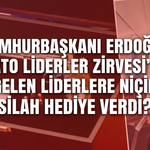 Cumhurbaşkanı Erdoğan NATO Liderler Zirvesi’ne gelen liderlere niçin revolver silah hediye verdi?
