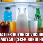 Uzun saatler boyunca vücudu susuz bırakmayan içecek bakın hangisi