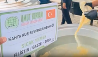 Kahta Kuş Severler Derneği'nden Gazze'ye yardım!