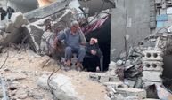 Gazze'de yaşlı çiftin, yıkıntılar arasındaki yaşam mücadelesi