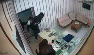 Malatya'daki silahlı soygunu güvenlik kameraları an be an kaydetti