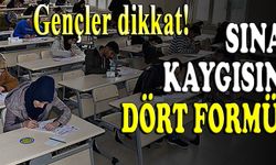 Sınav kaygısına dört formül!