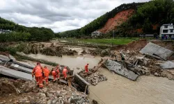Çin’de şiddetli yağışlar nedeniyle 5 kişi hayatını kaybetti