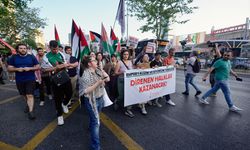 Filistin Eylem Komitesi'nden protesto