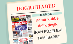 Demir kubbe delik deşik İRAN FÜZELERİ TAM İSABET