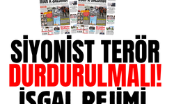 Siyonist terör durdurulmalı! İŞGAL REJİMİ  İRAN’A SALDIRDI