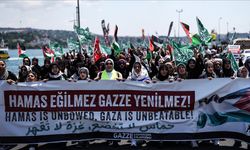 İstanbul'da "Küresel Gazze Yürüyüşü" düzenlendi!