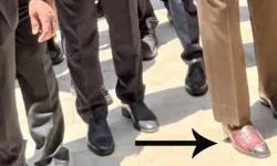 Erdoğan yüz binlerce liralık ayakkabı mı giydi?