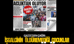 Gazze’den çağrı: İşgalcinin öldüremediği  ÇOCUKLAR  AÇLIKTAN ÖLÜYOR