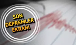Son depremler...Son dakika deprem mi oldu? Az önce deprem nerede oldu? hangi büyüklükte gerçekleşti?