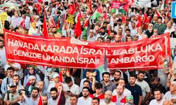 On binler Ankara'da Gazze için toplandı: Sizi rahatsız etmeye geldik