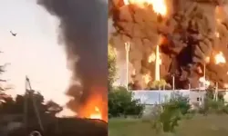 Ukrayna petrol deposunu vurdu!