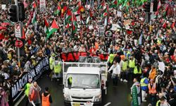 Avustralya'da 90 bin kişilik Gazze protestosu!