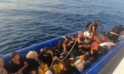 İzmir açıklarında düzensiz göçmenler yakalandı!