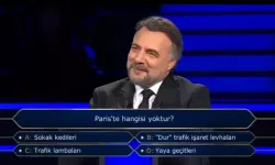 Kim Milyoner'de PARİS'TE HANGİSİ YOKTUR? Sorusu Gündem Oldu..