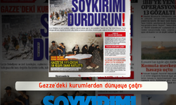 Gazze’deki kurumlardan dünyaya çağrı:  SOYKIRIMI DURDURUN