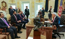 Trump-Şara görüşmesinden ilk kareler!