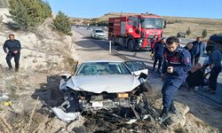Feci trafik kazası: 1 kişi öldü, 2 kişi yaralandı