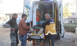 5 katlı inşaatın asansör boşluğuna düştü!