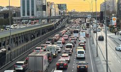 İstanbul'da trafik yine kilit