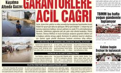 Yağmur ve Kuşatma Altında Gazze: Garantörlere Acil Çağrı