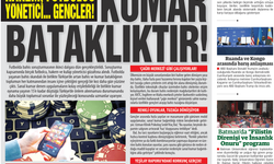 Hakem, Futbolcu, Yönetici... Gençler! KUMAR BATAKLIKTIR!