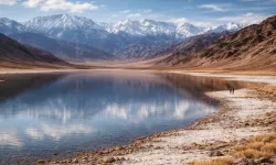 Binlerce yıl sonra bir göl yeniden ortaya çıktı