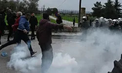 Yunanistan'da çiftçilerin protestosuna polis sert müdahalede bulundu!