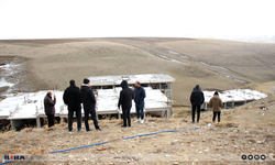 Taşlıçay'da TOKİ sakinleri: "Dere yatağına konut istemiyoruz"