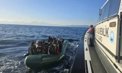 İzmir açıklarında düzensiz göçmen hareketliliği!